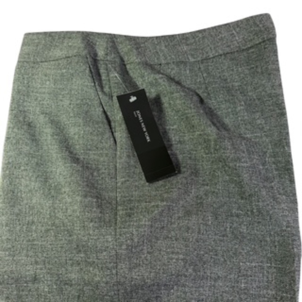 NWT Jones & Co Charcoal 2 pc Fully Lined Single Button Pantsuit Size 12 - Picture 13 of 15